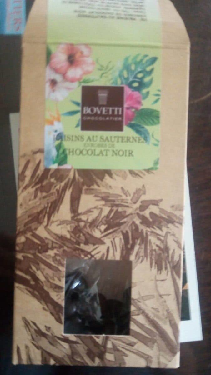 Bovetti Raisins au sauternes packshot