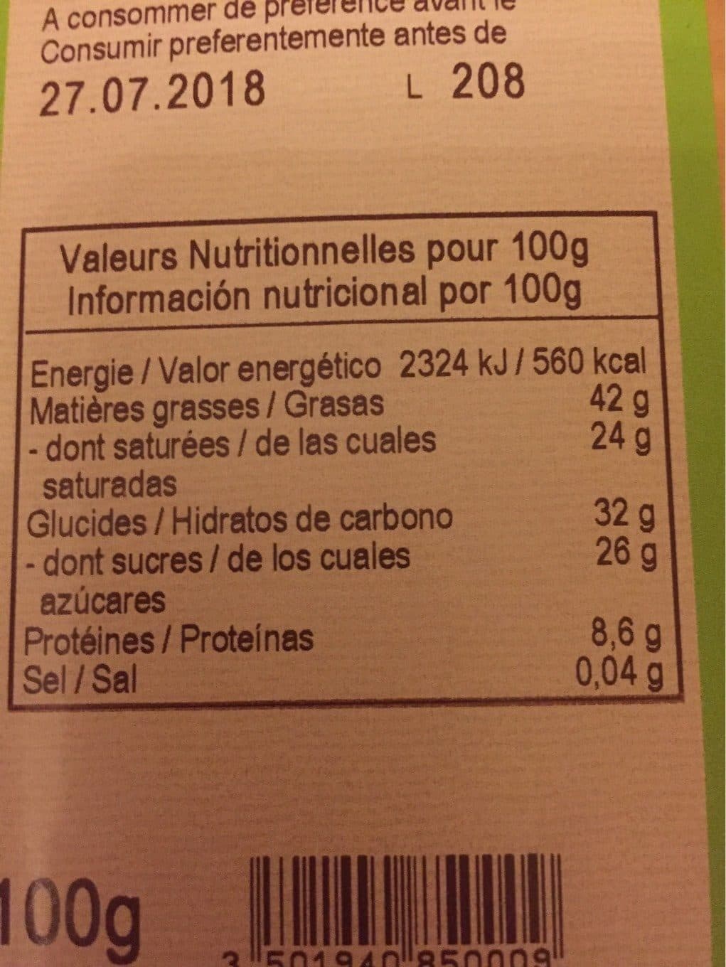 Bovetti Chocolat Noir à 73% Et Piment D'espelette Pur Beurre De Cacao packshot