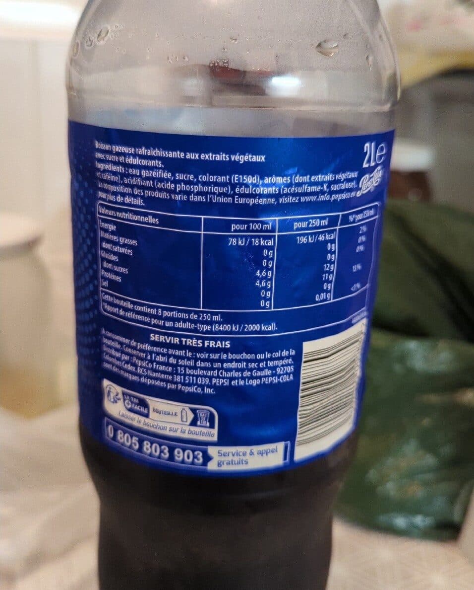 Pepsi Pepsi 2 L packshot
