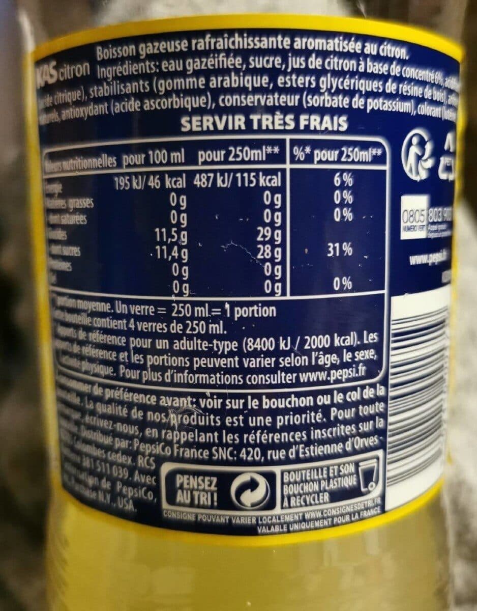 KAS Kas citron 1 L packshot