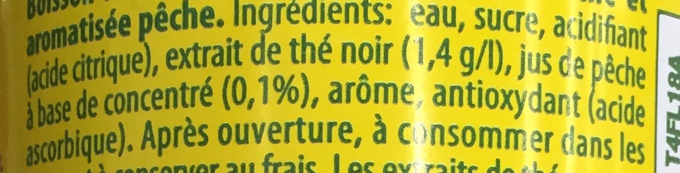 Lipton Lipton Ice Tea saveur pêche 15 cl packshot