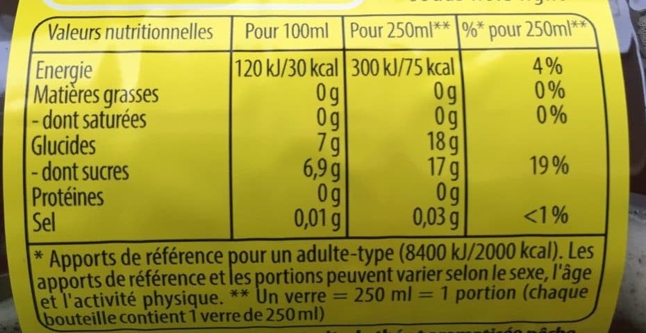 Lipton Lipton Ice Tea saveur pêche 6 x 25 cl packshot