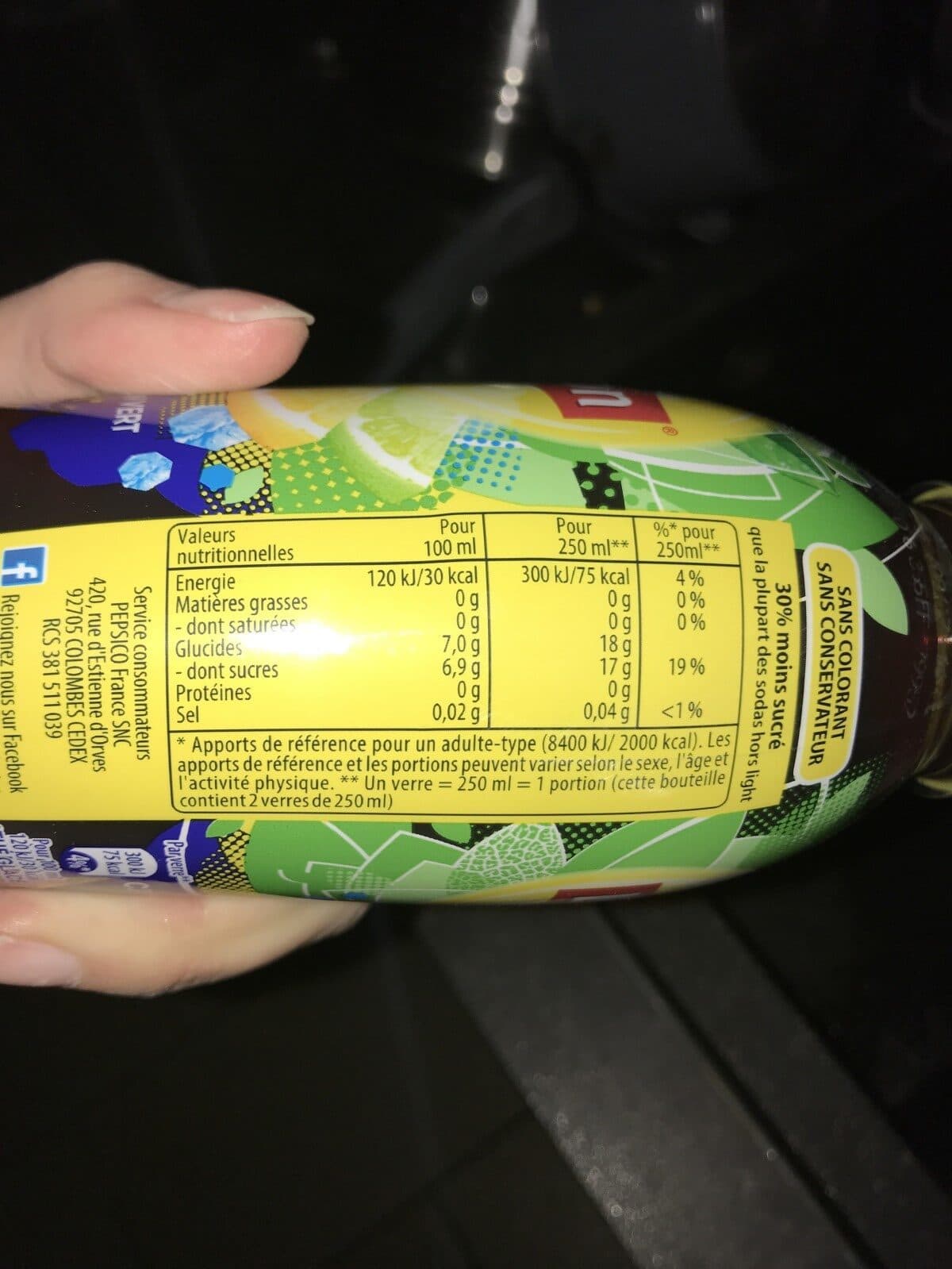 Lipton Ice Tea Citron Citron vert packshot