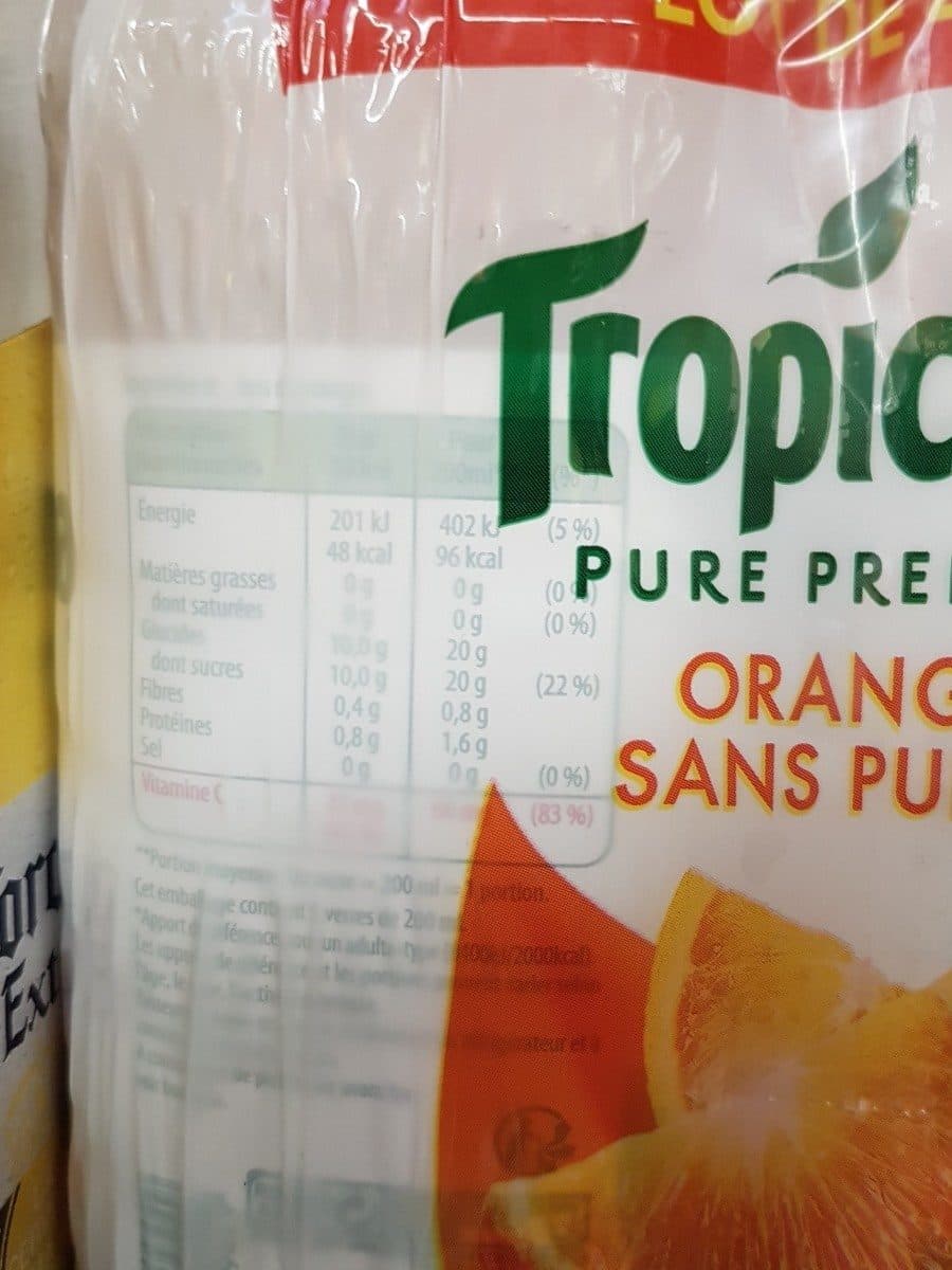 Tropicana Tropicana essentiels multivitamines format special lot de 4x1l packshot