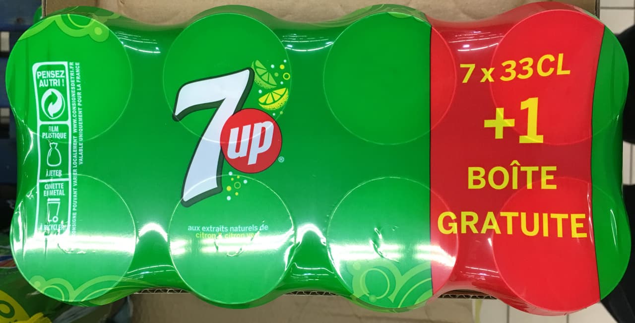 7UP 7Up packshot