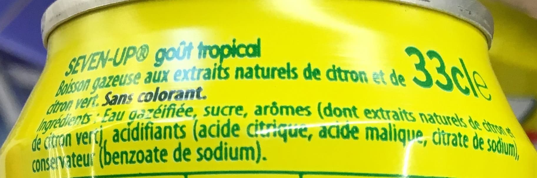 7Up 7up tropical packshot