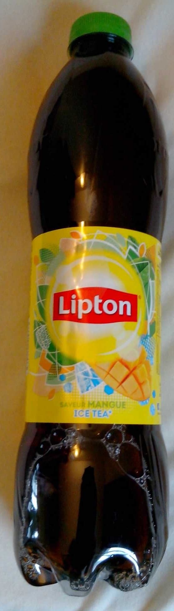 Lipton Ice tea saveur mangue packshot