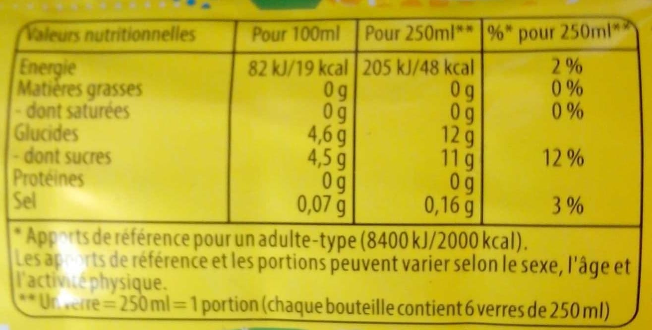 Lipton Ice tea saveur mangue packshot