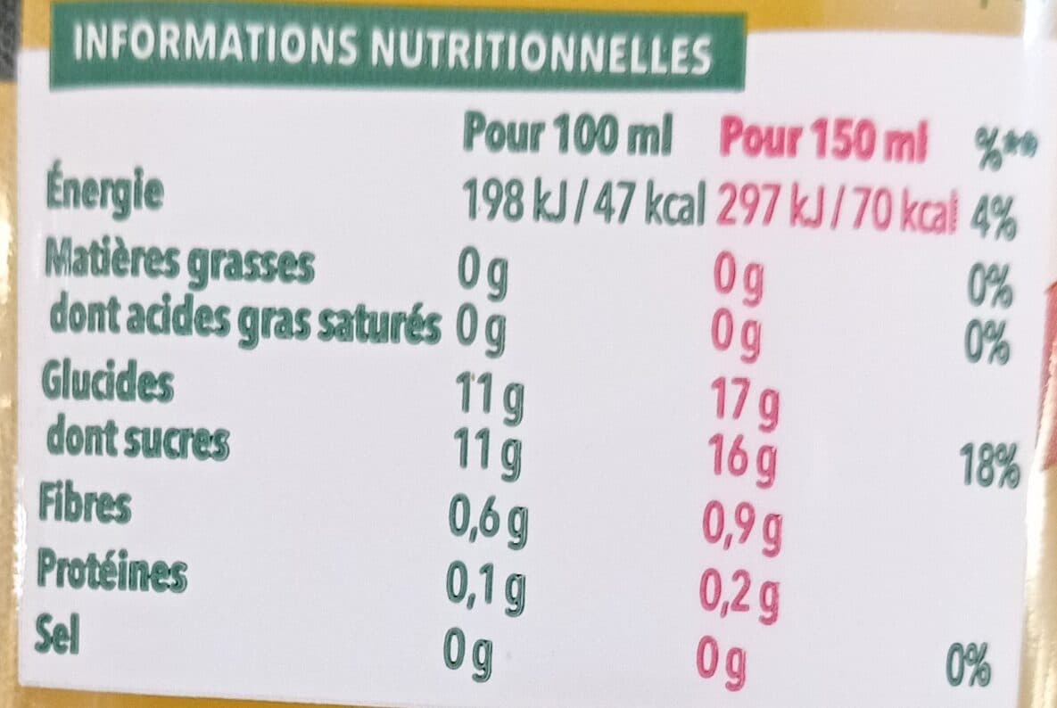 Tropicana Tropicana Pommes pressées Pink Lady 1 L packshot