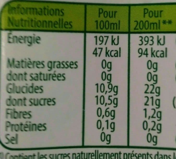 Tropicana Jus de pomme packshot