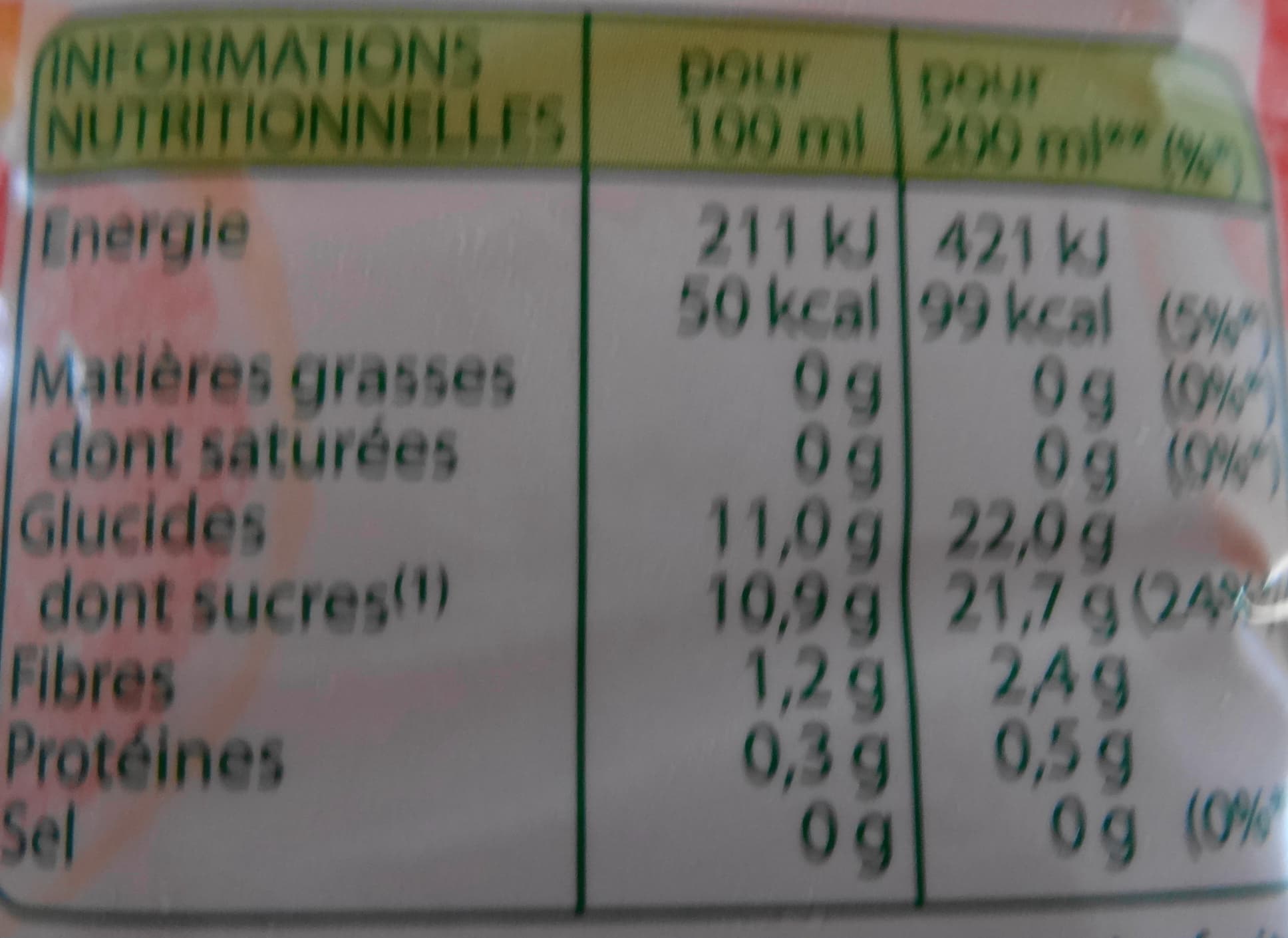 Tropicana Fraicheur de pamplemousse rose packshot