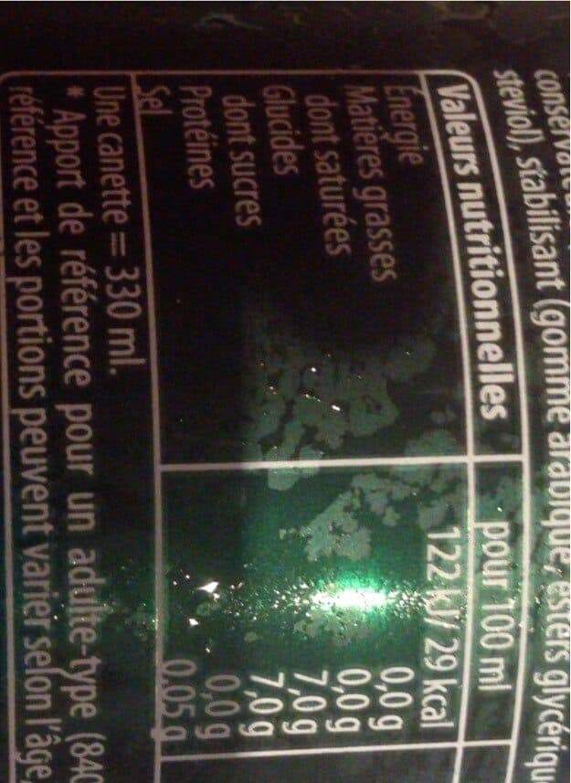 7UP 7UP saveur mojito citron vert & menthe 33 cl packshot