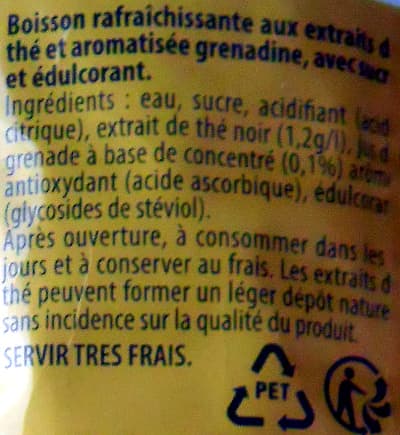 Lipton Lipton Ice Tea saveur Grenadine packshot