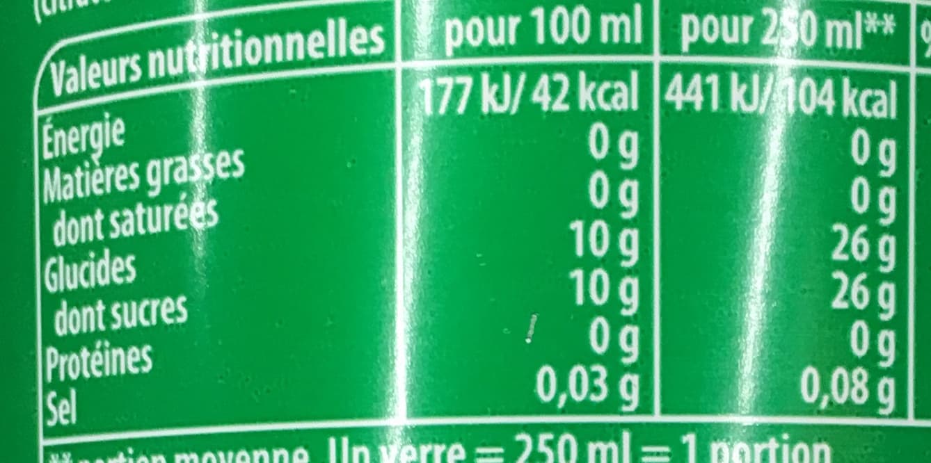 7UP 7UP Citron & Citron vert packshot