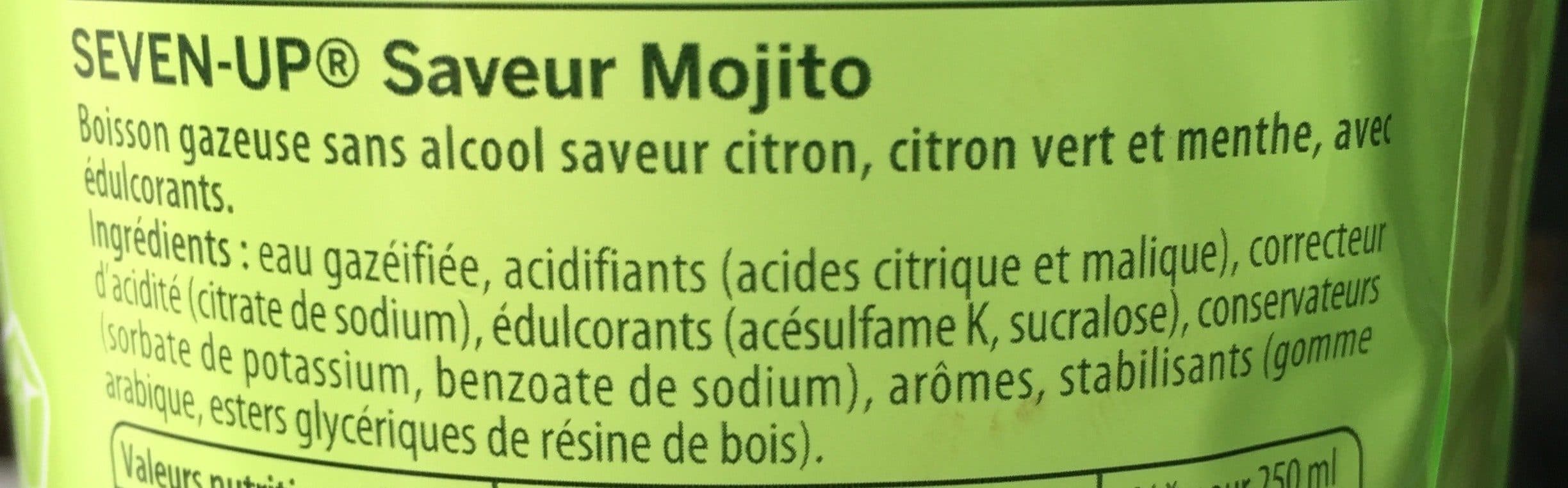 7UP 7up mojito packshot
