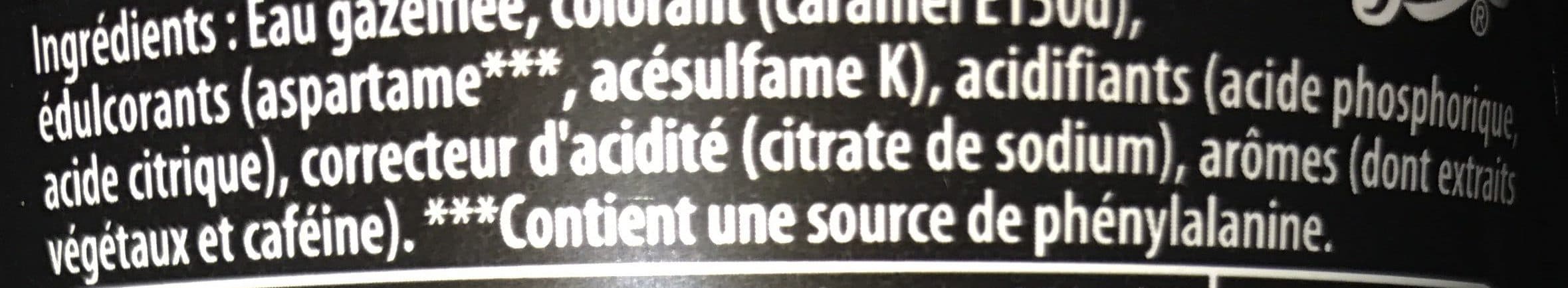 Pepsi Max, boisson gazeuse aux extraits naturels de végétaux avec édulcorants packshot