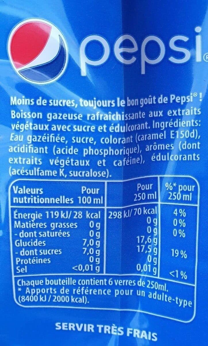 Pepsi Pepsi format familial lot de 2 x 1,5 L packshot