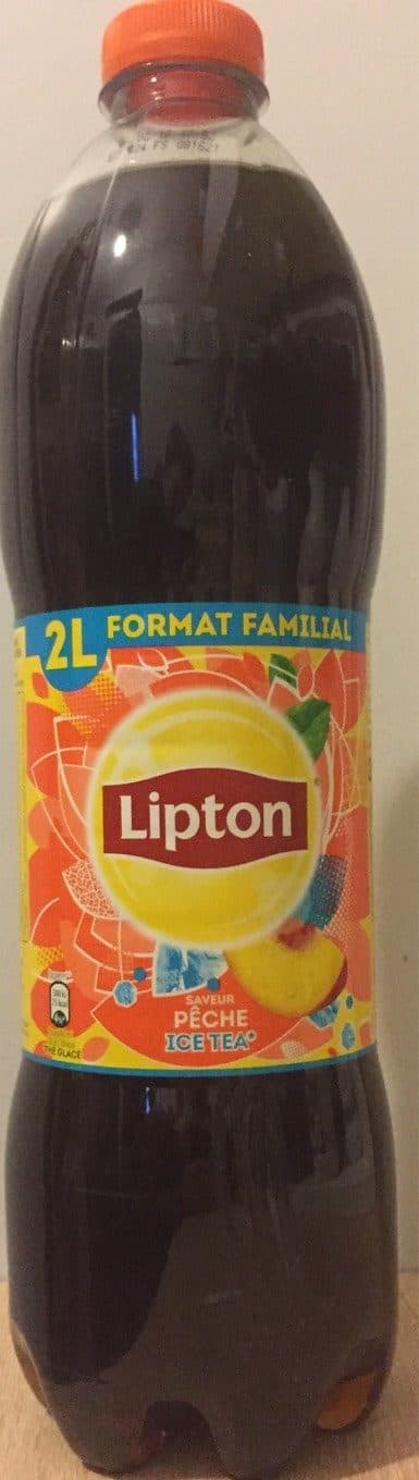 Lipton Boisson aux extraits de thé et aromatisé pêche packshot
