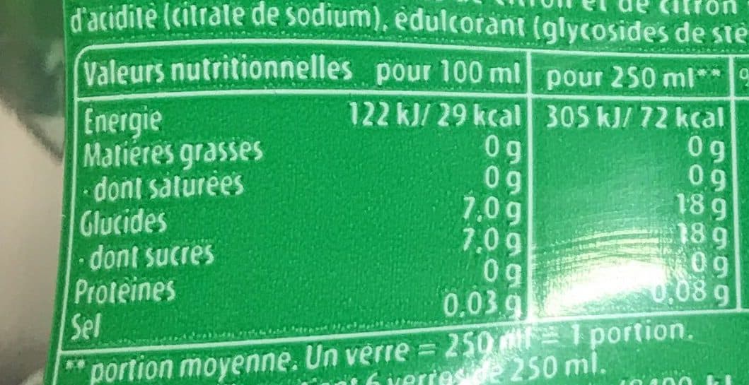 7UP 7UP saveur citron & citron vert format familial lot de 4 x 1,5 L packshot