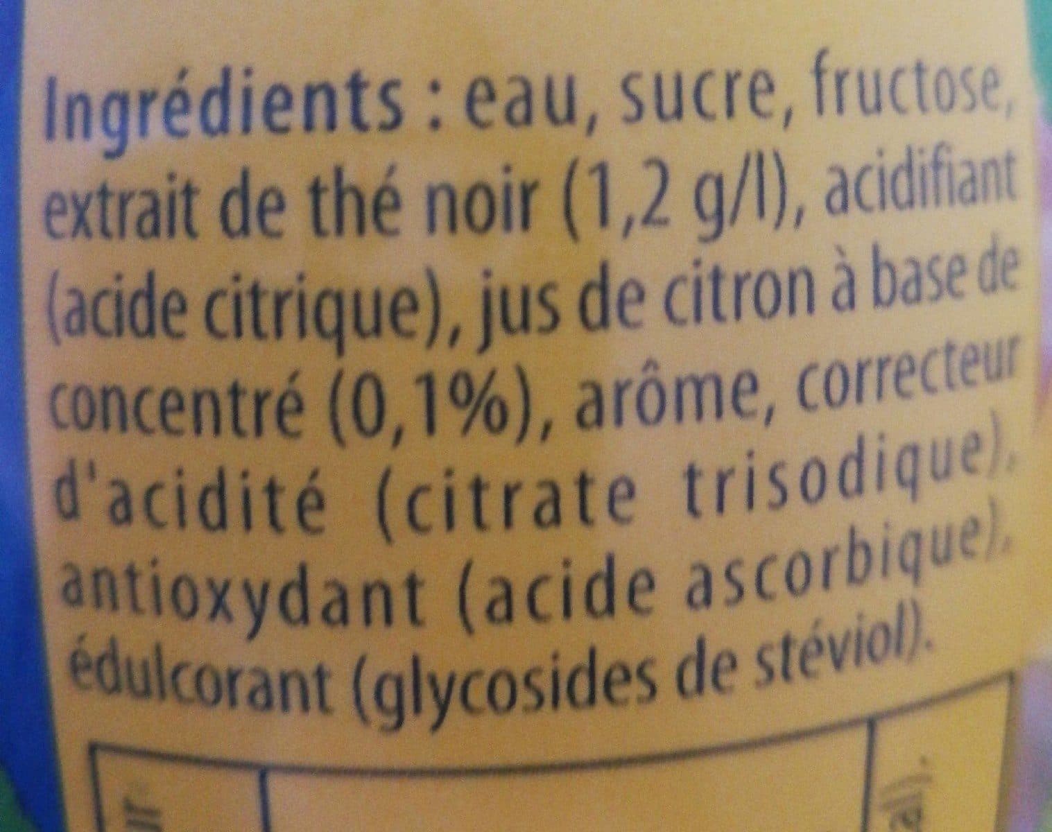 Lipton Lipton Ice Tea saveur citron citron vert packshot