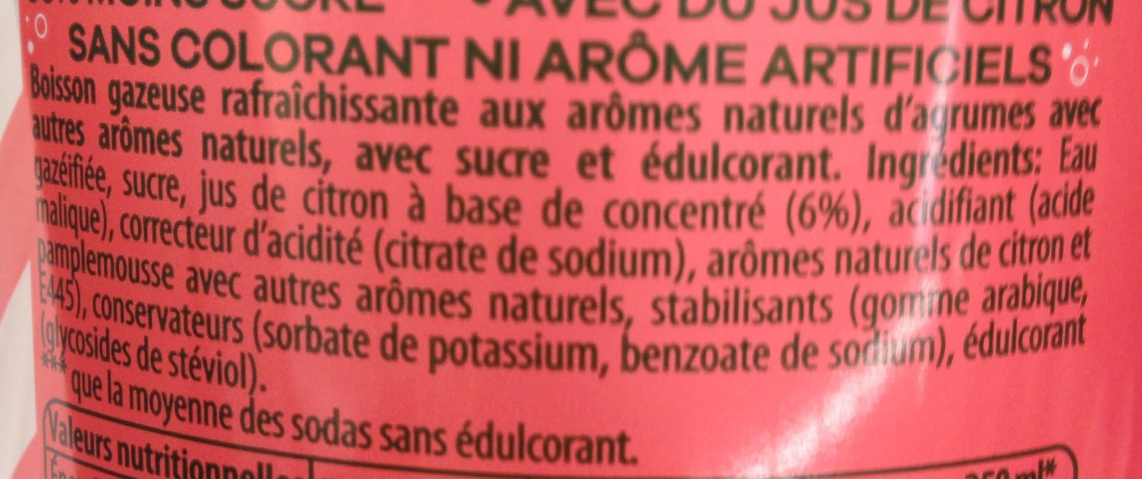 7 Up 7UP Lemon Lemon Citronnade gazeuse saveur agrumes 1,25 L packshot
