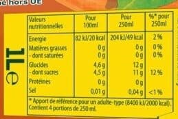 Lipton Lipton Ice Tea saveur pêche 1 L packshot