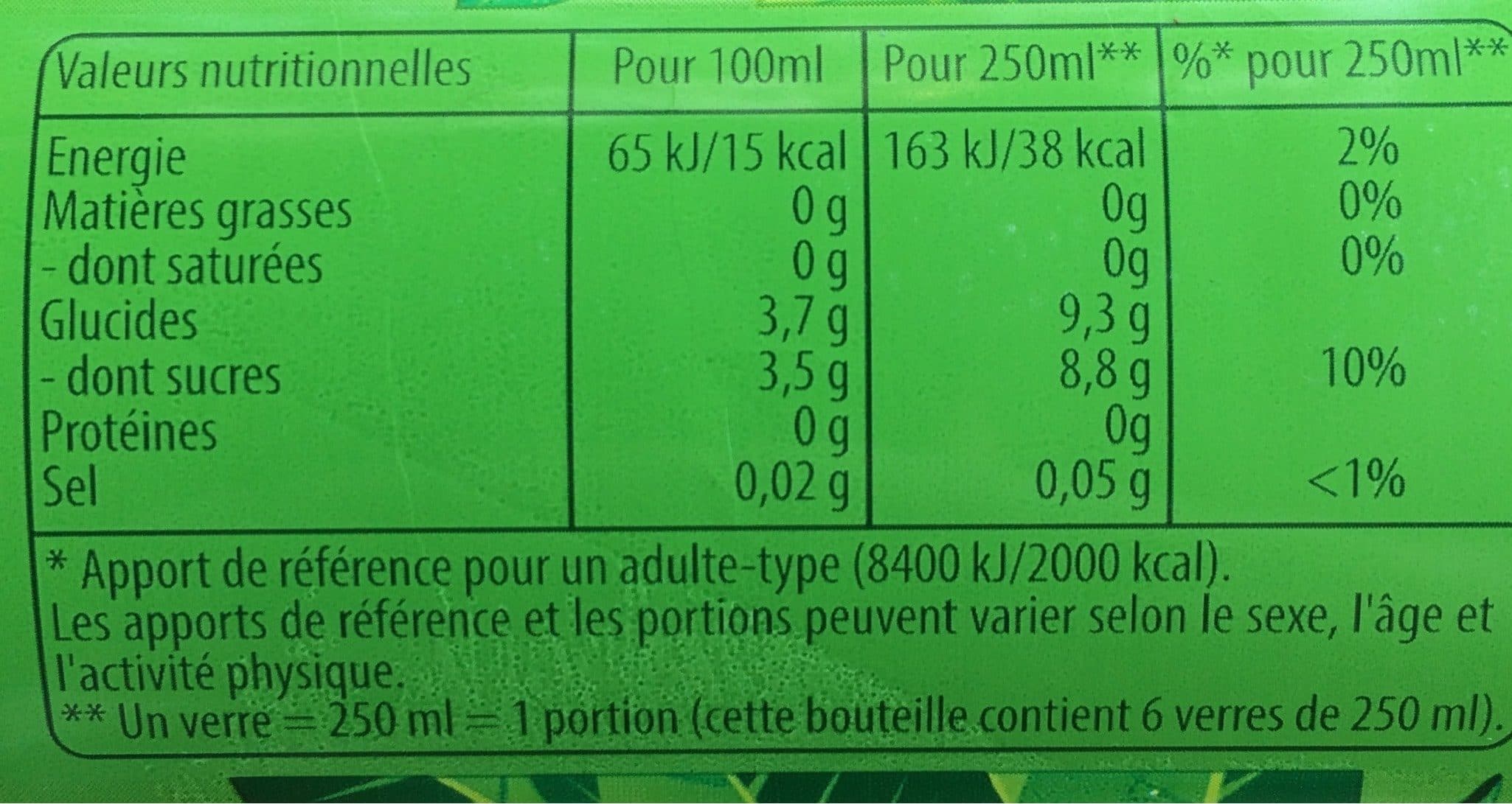 Lipton Green Ice Tea pêche blanche packshot