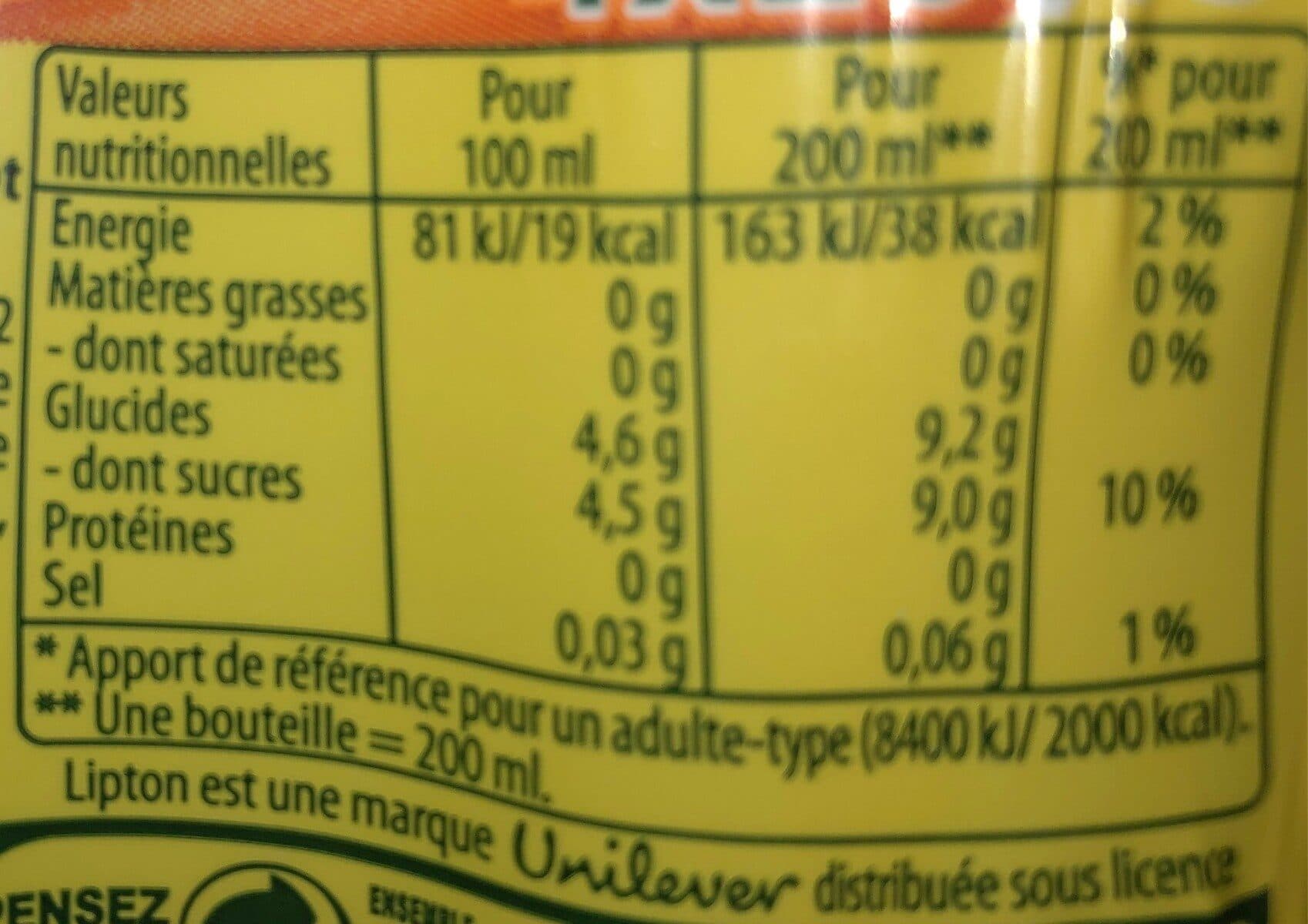 Lipton Lipton Ice Tea pocket saveur pêche 4 x 20 cl packshot