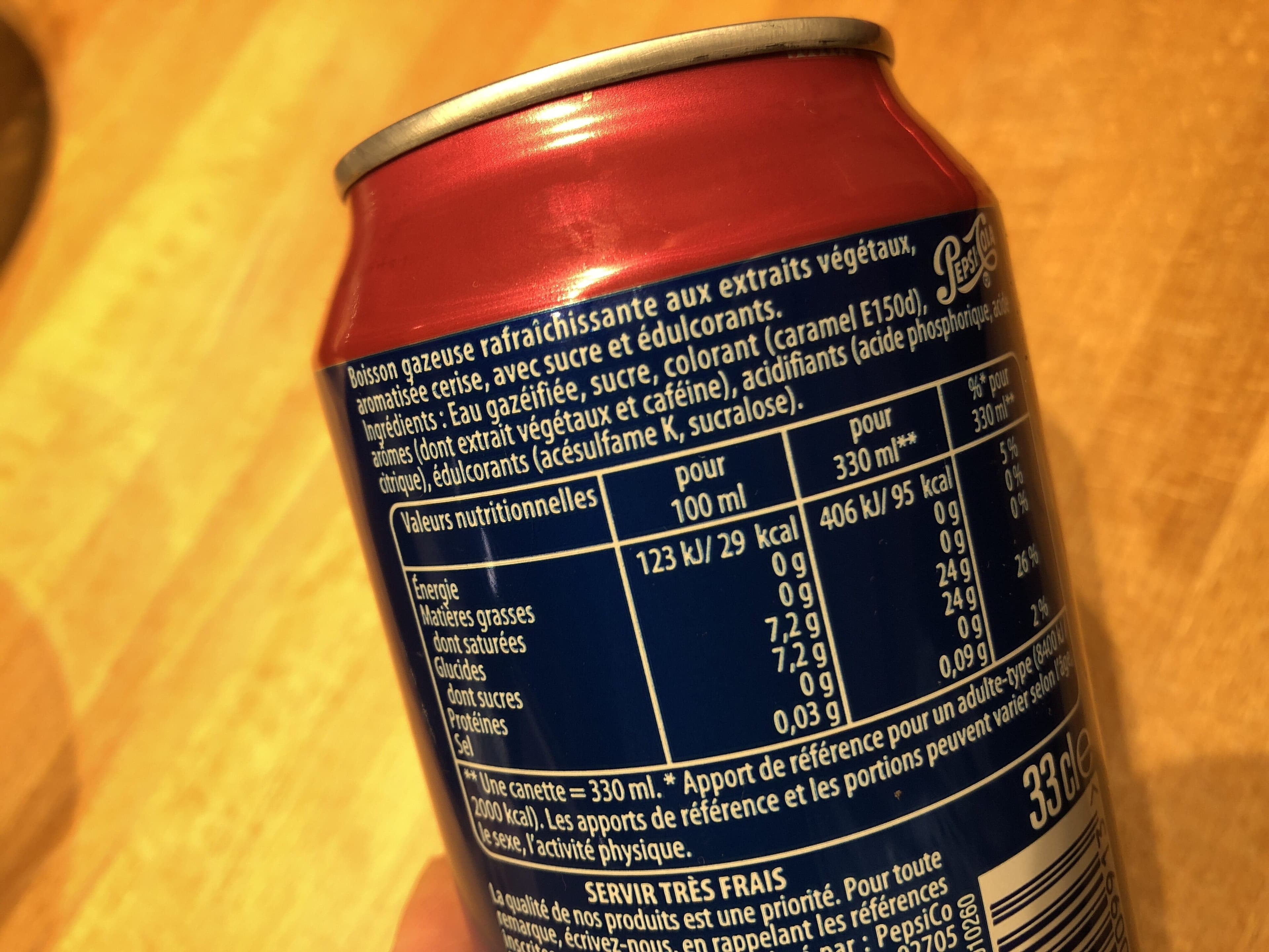 Pepsi Pepsi Cherry packshot