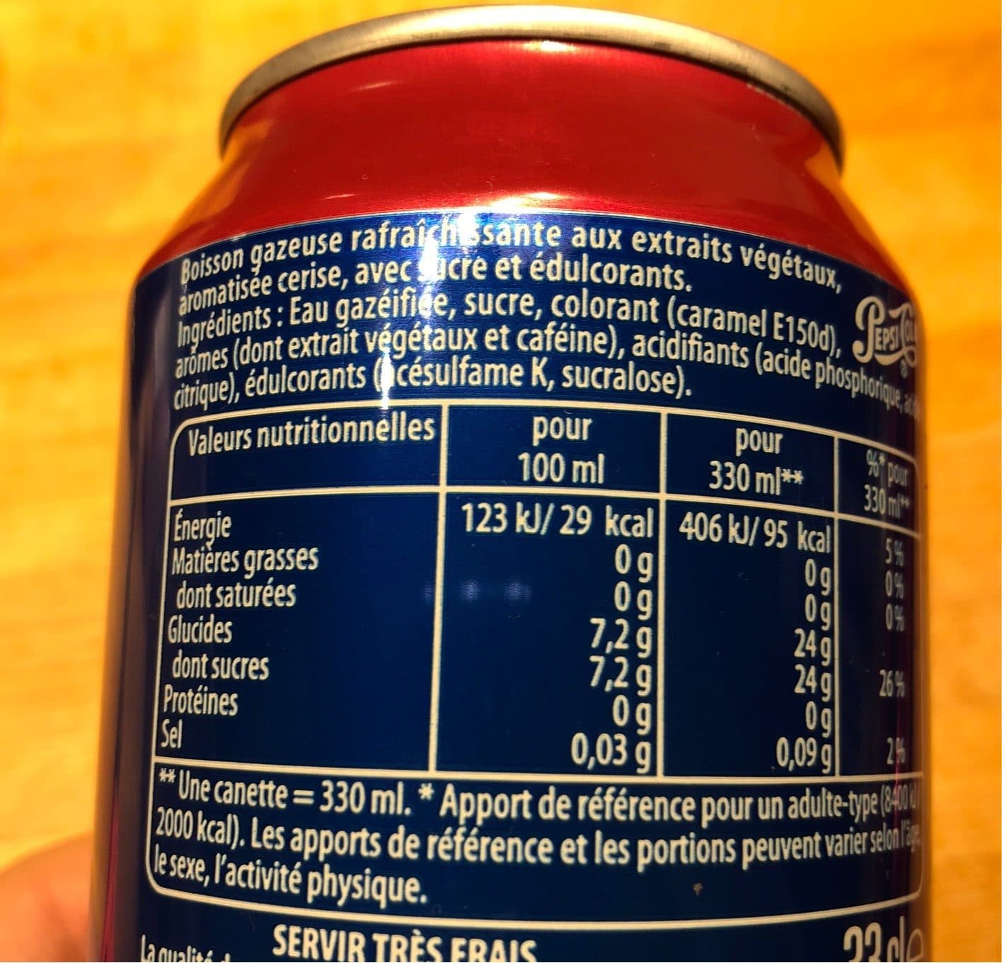 Pepsi Pepsi Cherry packshot