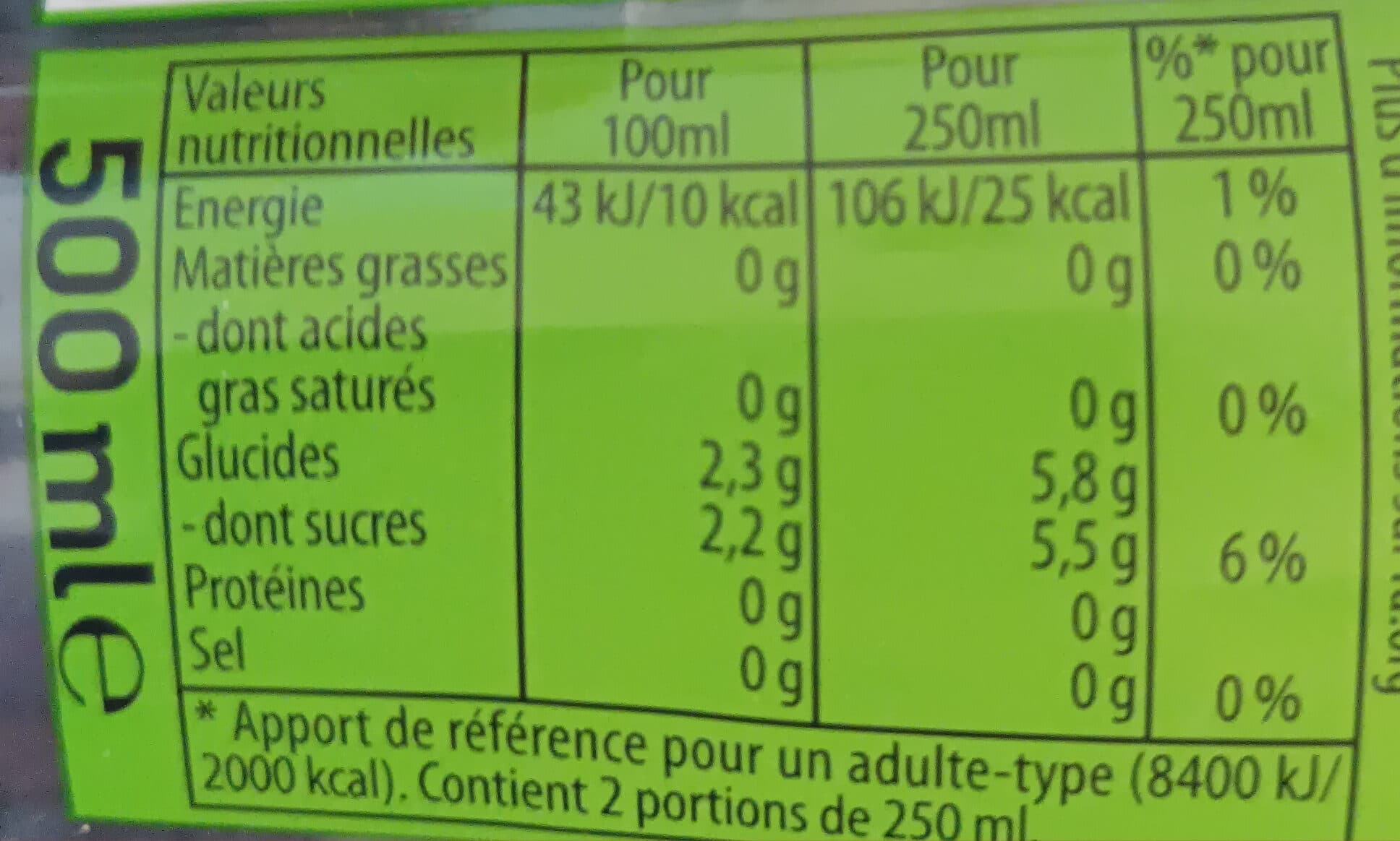 Lipton Lipton Thé vert glacé saveur citron vert menthe packshot