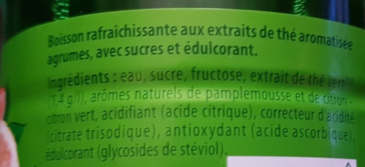 Lipton Lipton Green Ice Tea saveur agrume 1 L packshot