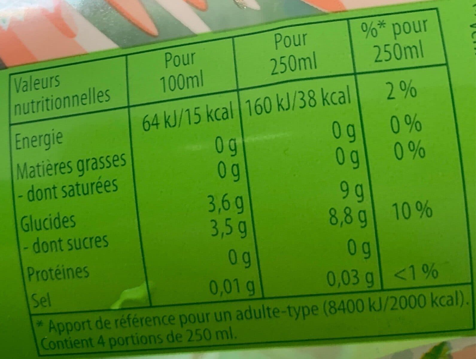 Lipton Lipton Green Ice Tea saveur agrume 1 L packshot