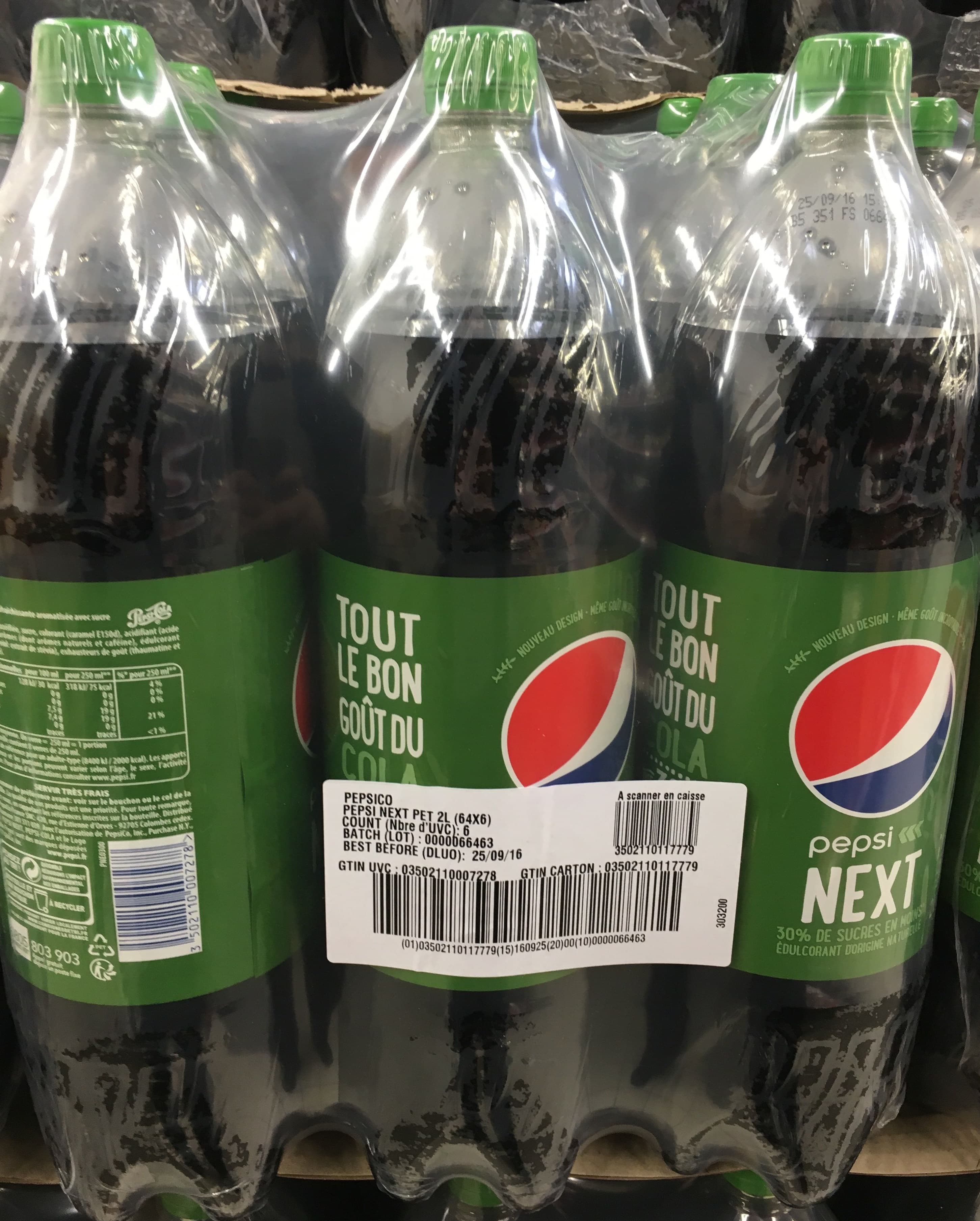 Pepsi Pepsi Next packshot