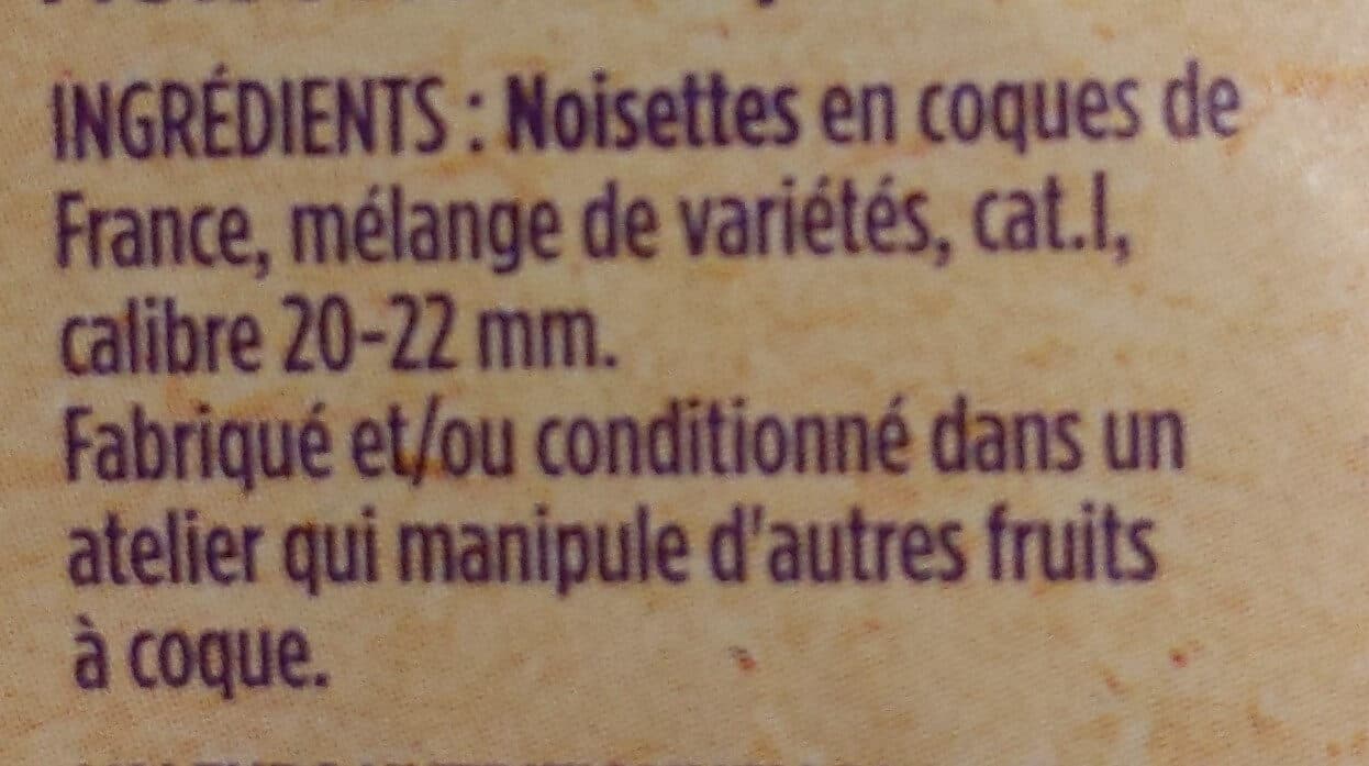 Maître Prunille Noisettes coques packshot