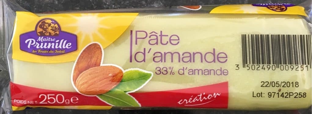 Maître Prunille Pâte d'Amande verte packshot