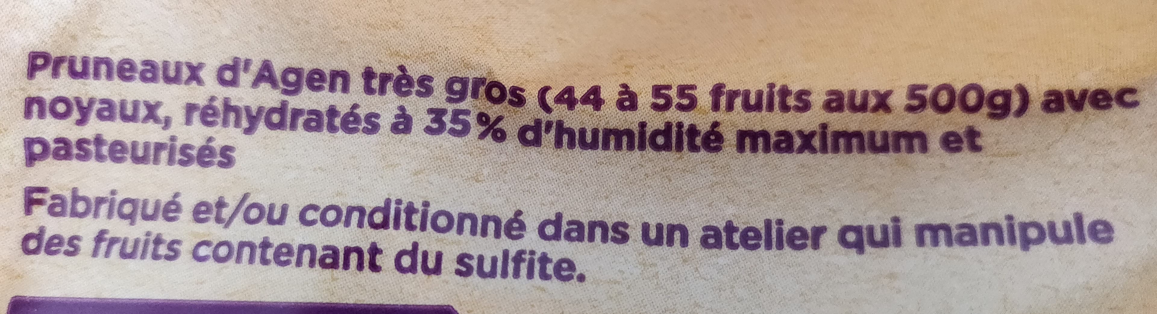 Maitre Prunille Pruneaux d'agen avec noyaux packshot