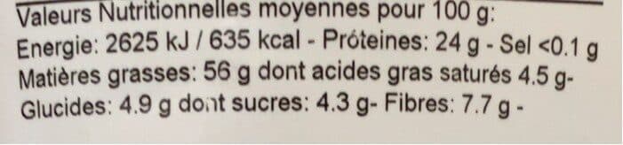 Open Food Facts Amandes Entières émondées packshot