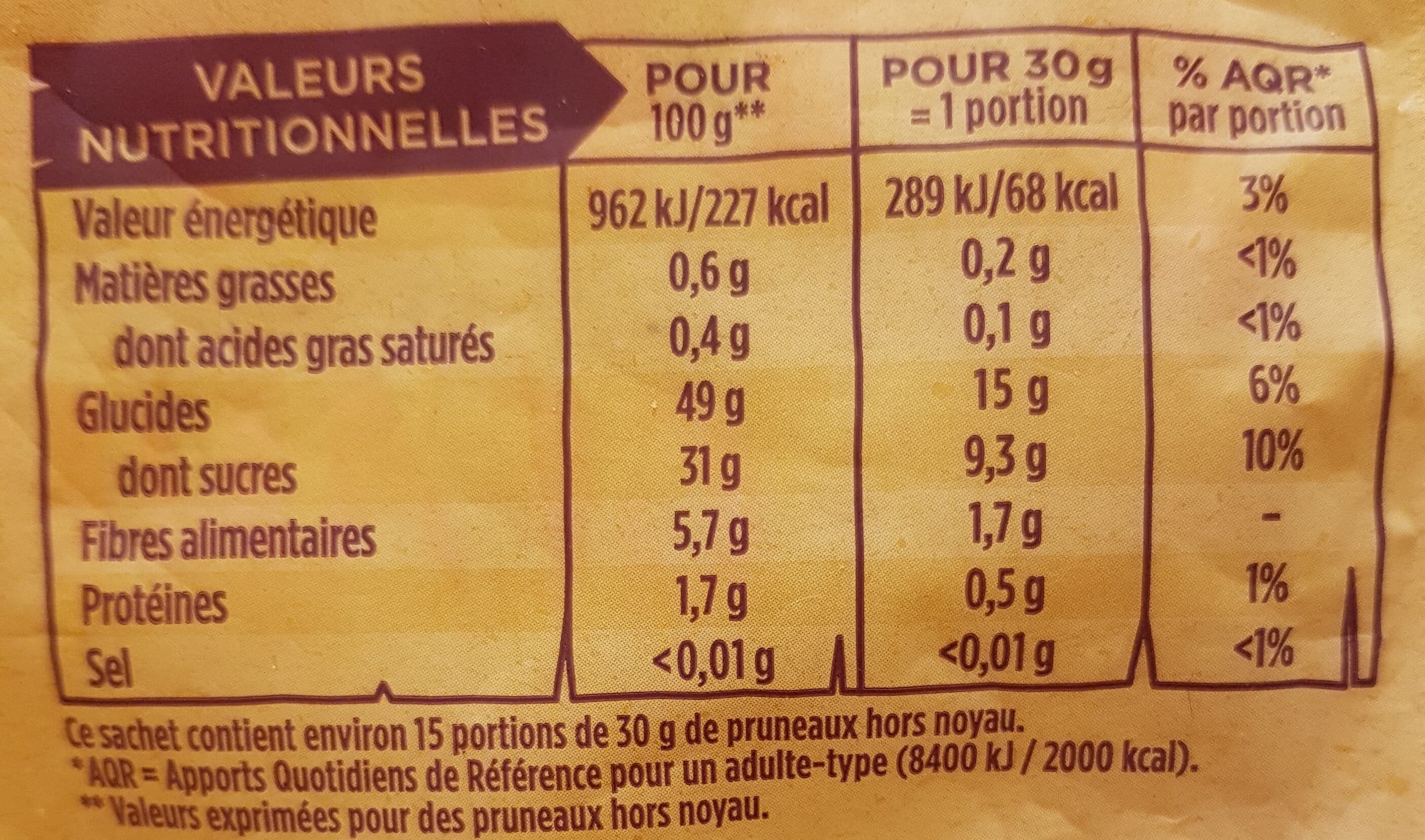 Maitre Prunille Prunilles géantes plaisir packshot