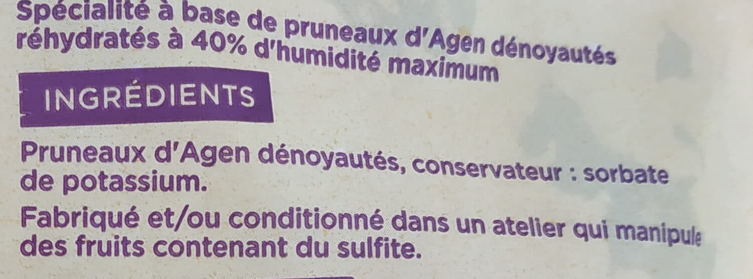 Maître Prunille Prunilles géantes dénoyautées packshot