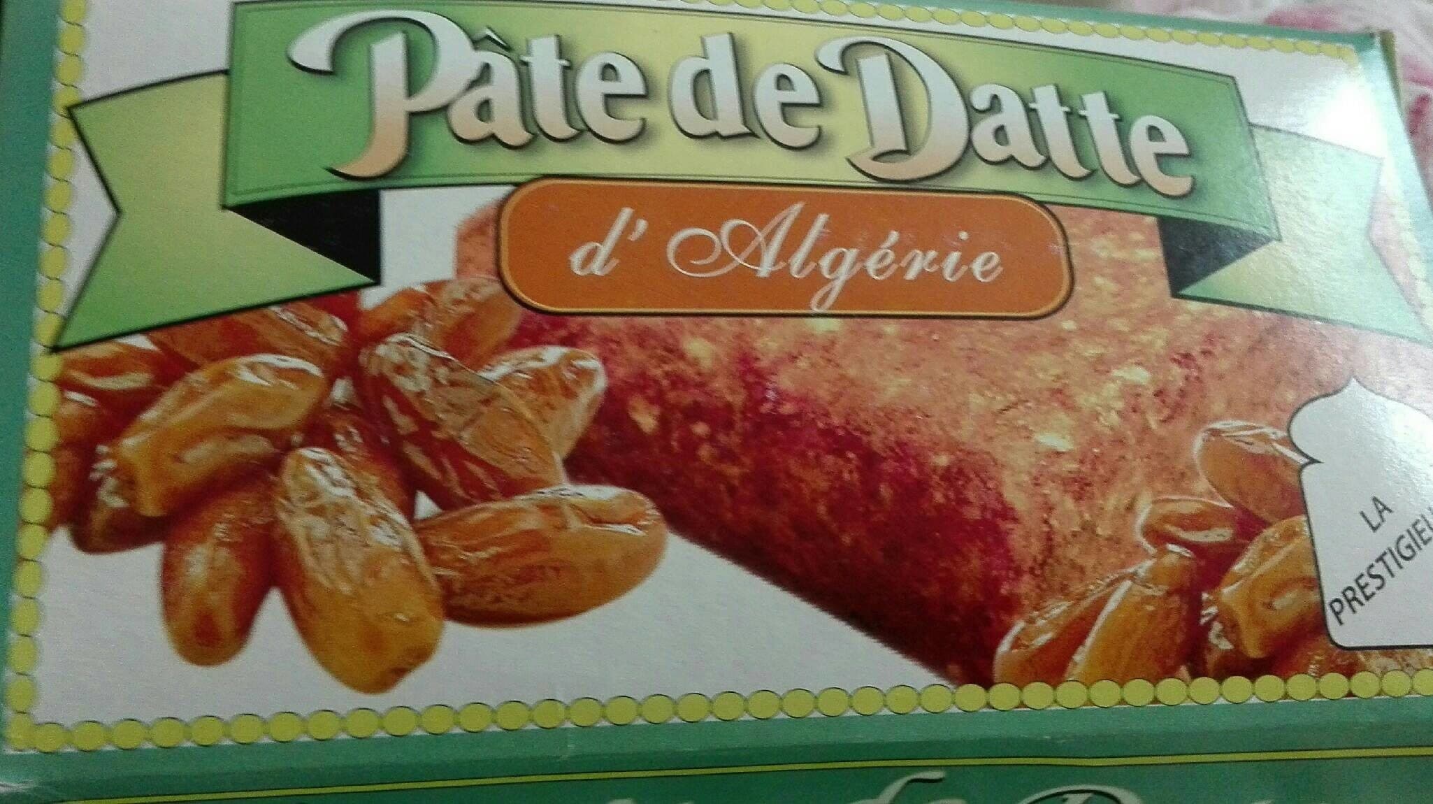 Open Food Facts Pâte de Datte d' Algérie packshot