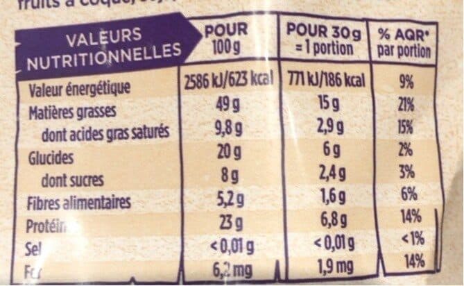 Maitre Prunille Noix de cajou grillées sans sel packshot