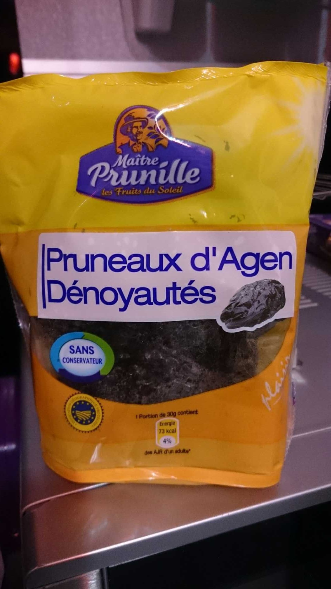 Maître Prunille pruneaux d'Agen Dénoyautés packshot