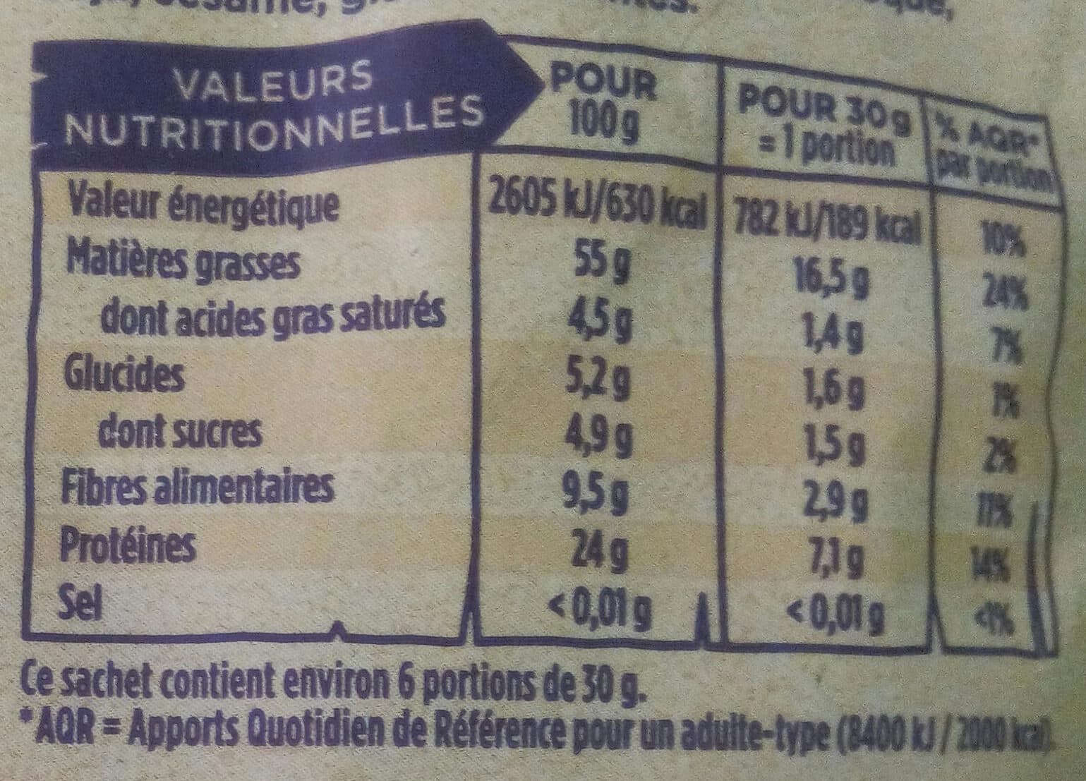 Maître Prunille Amandes décortiquées bio packshot