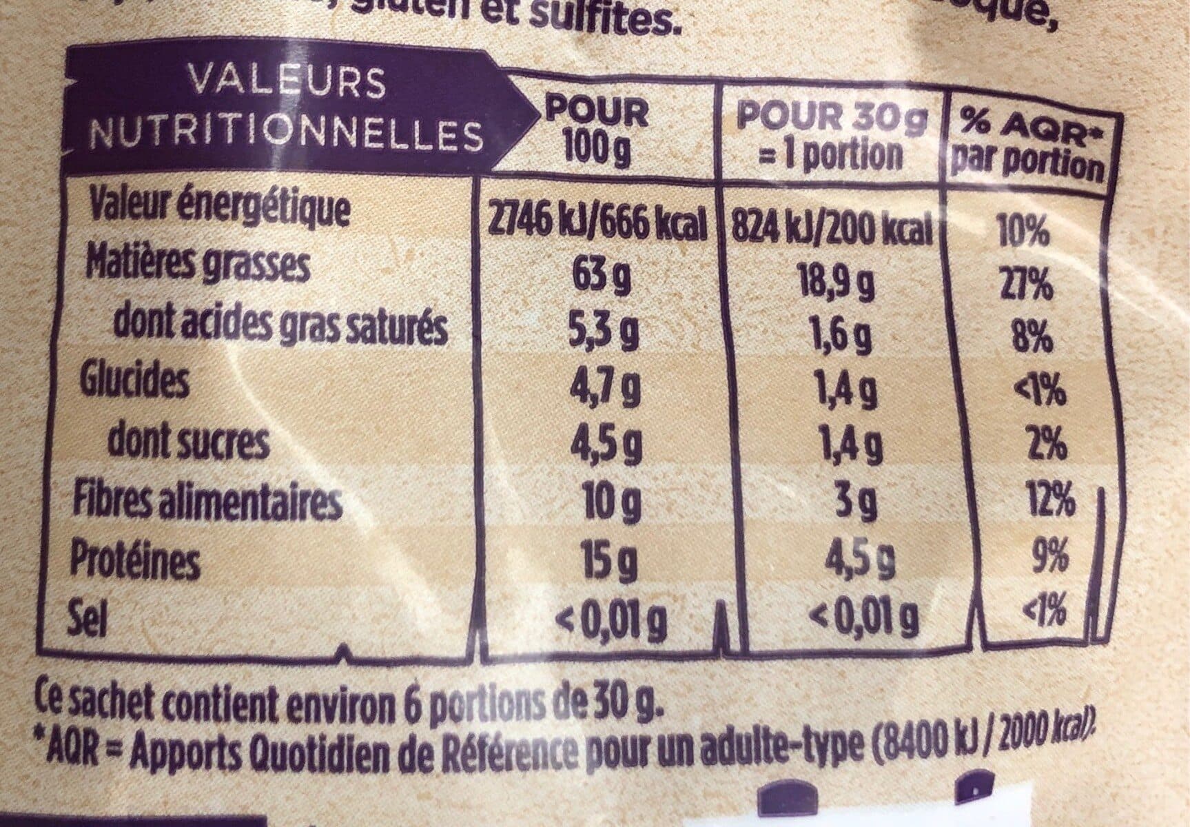Maître Prunille Noisettes décortiquées bio packshot