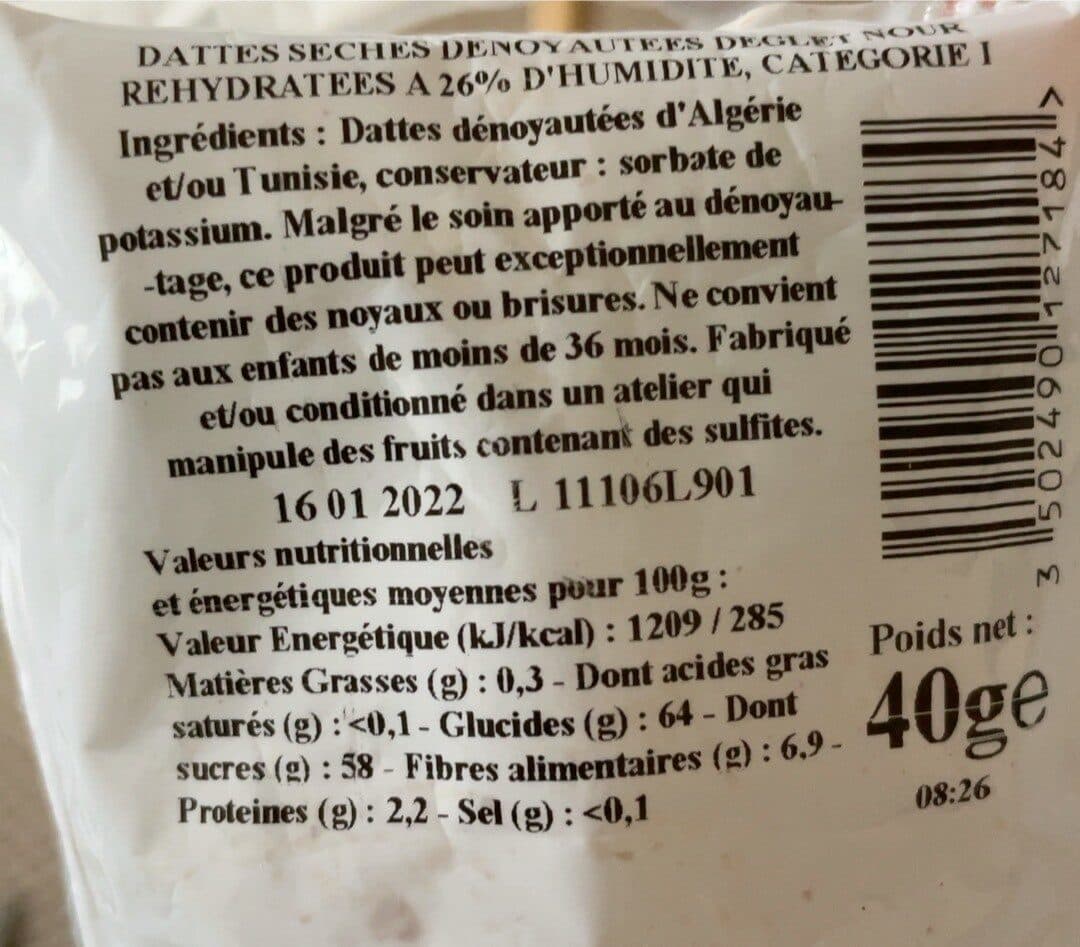 Eat Me Les fruits secs packshot