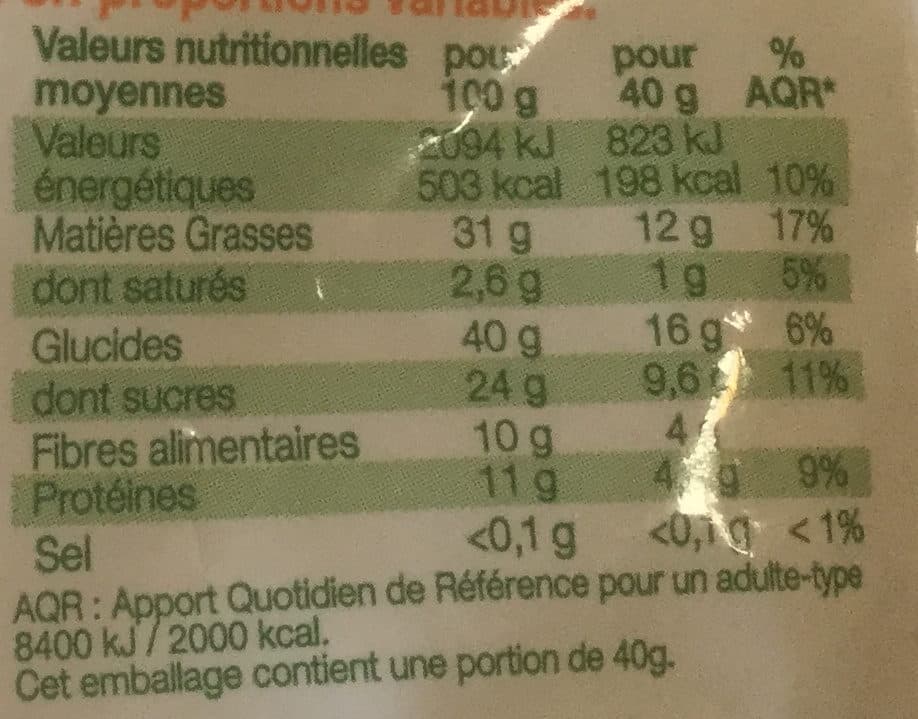 Eat Me Croquant fondant - Pépite de pêches et amandes grillées packshot