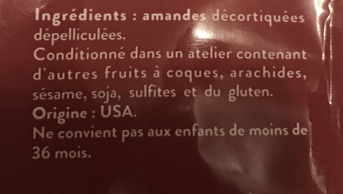 Maitre Prunille Amandes Émondées packshot