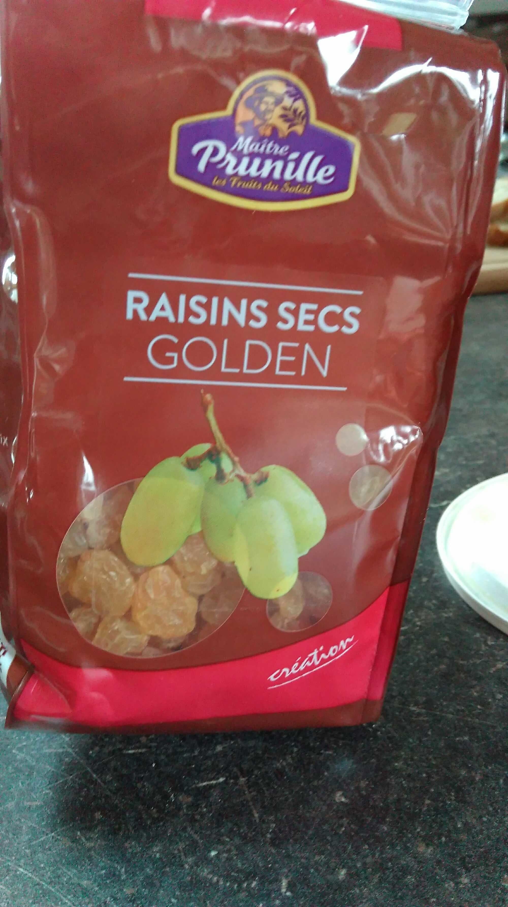 Maître Prunille Raisins secs golden packshot