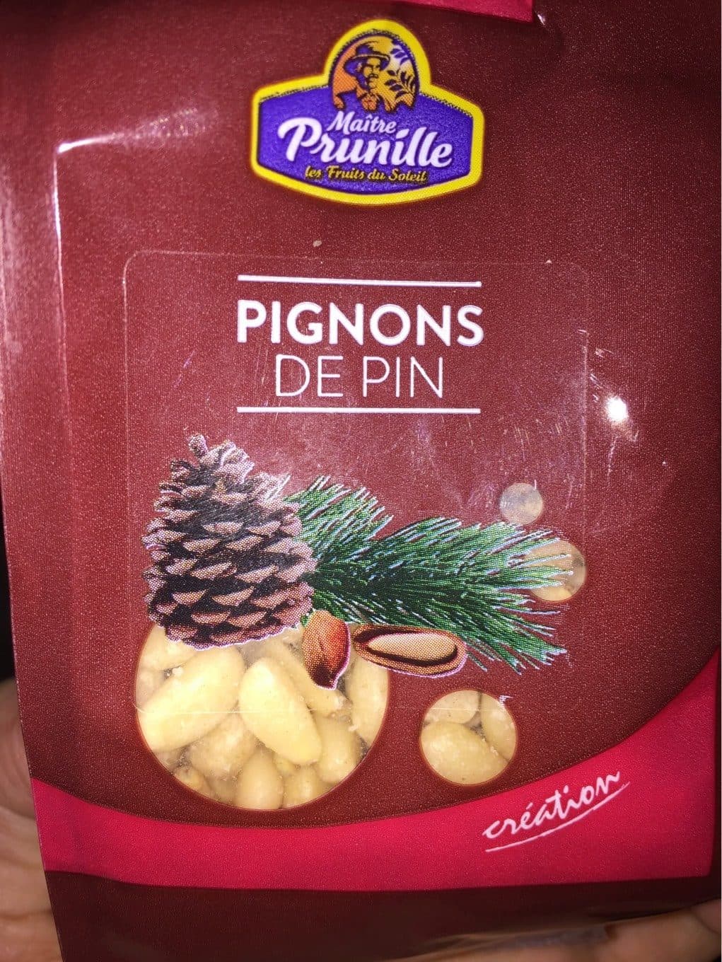 Maitre Prunille Pignons de Pin packshot